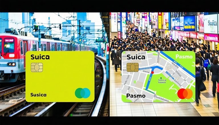 suica vs pasmo card tokyo