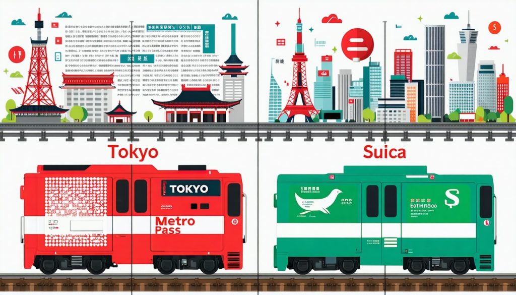 tokyo metro pass vs suica