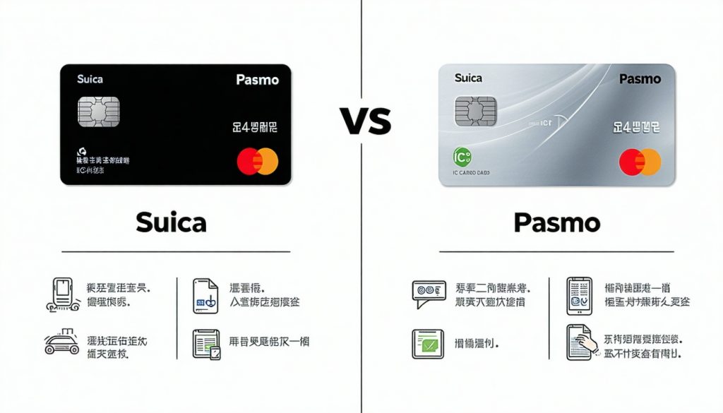 suica pasmo difference explained