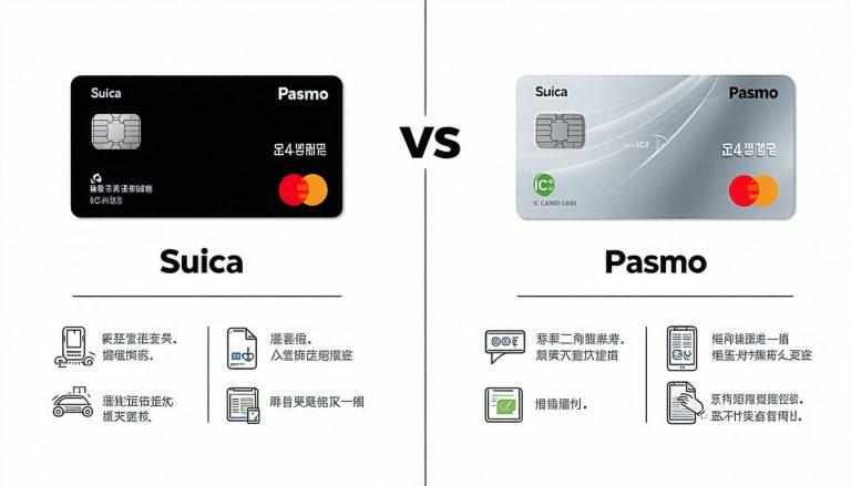 suica pasmo difference explained