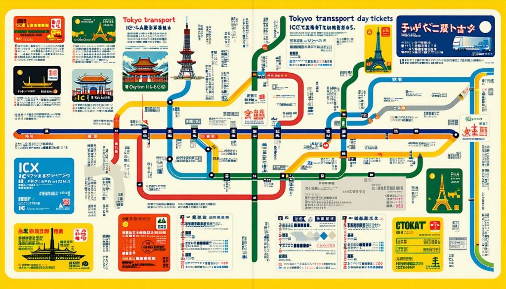 tokyo transport day tickets