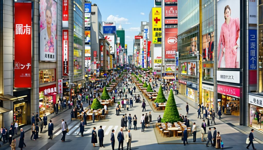 ginza district shopping dining