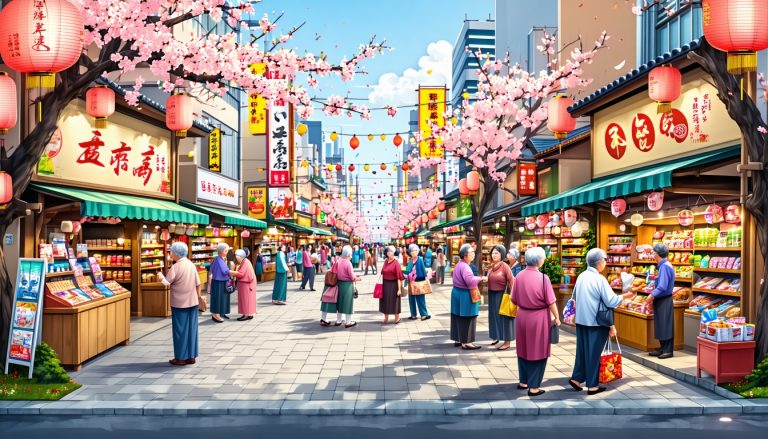 sugamo elderly shopping district