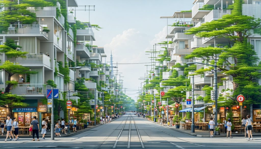 tamachi residential area guide