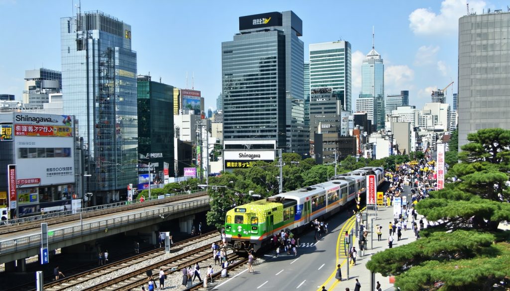 shinagawa business district