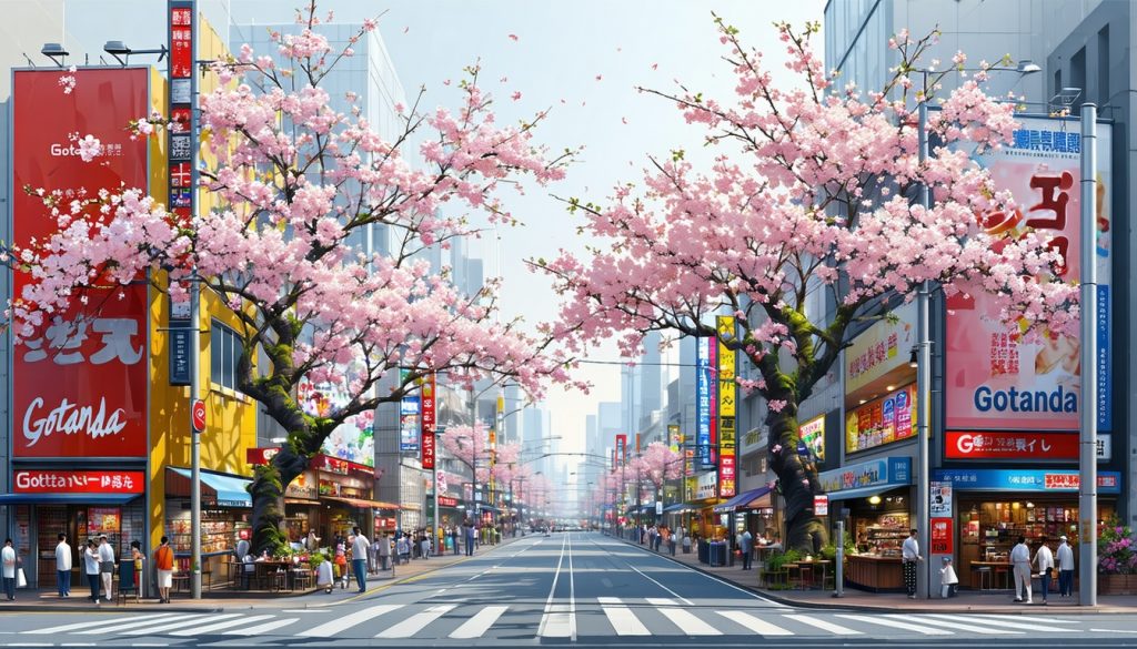 gotanda local neighborhood