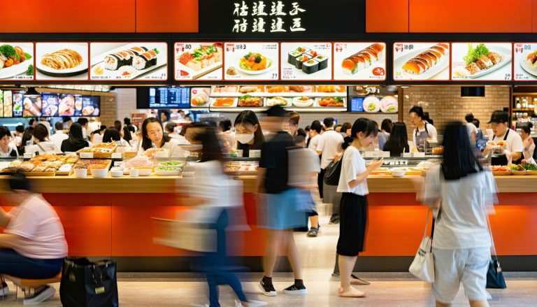 tokyo department store food courts