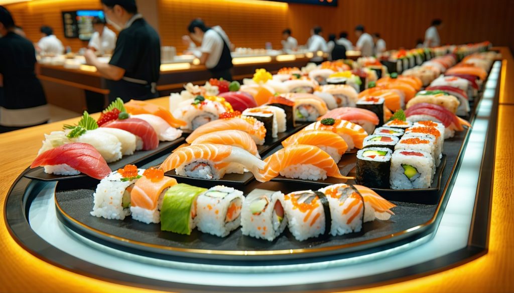 conveyor belt sushi tokyo
