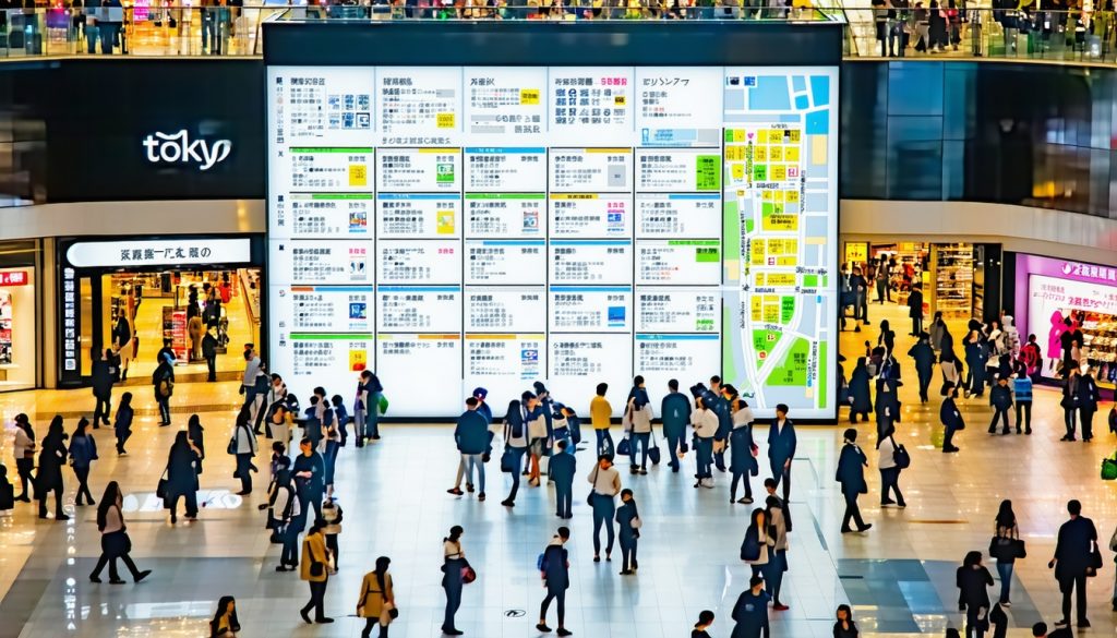 tokyo shopping mall directory