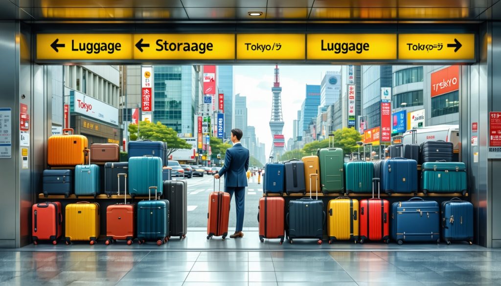 tokyo luggage storage options