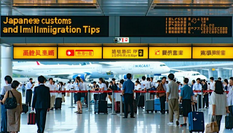 japanese customs immigration tips