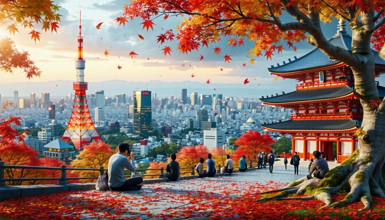 tokyo autumn leaves best spots