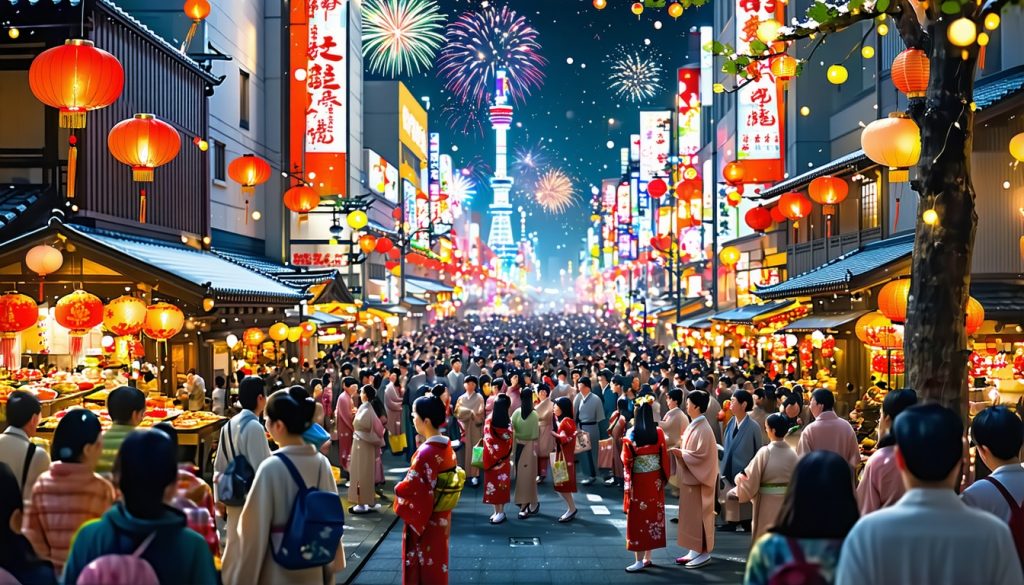 tokyo new year celebrations
