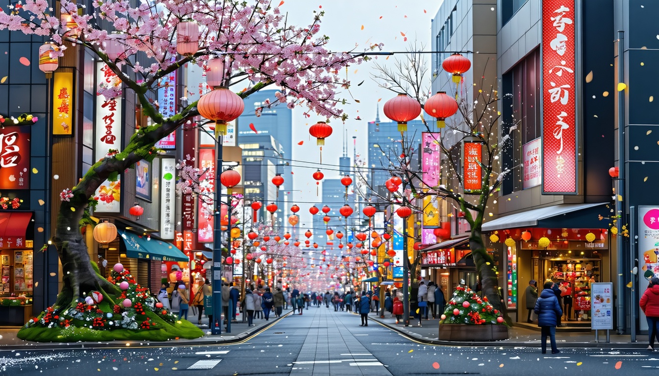 Capture the Charm of Tokyo Seasonal Decorations This Season
