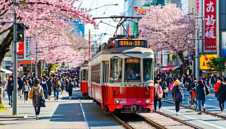 tokyo seasonal transportation