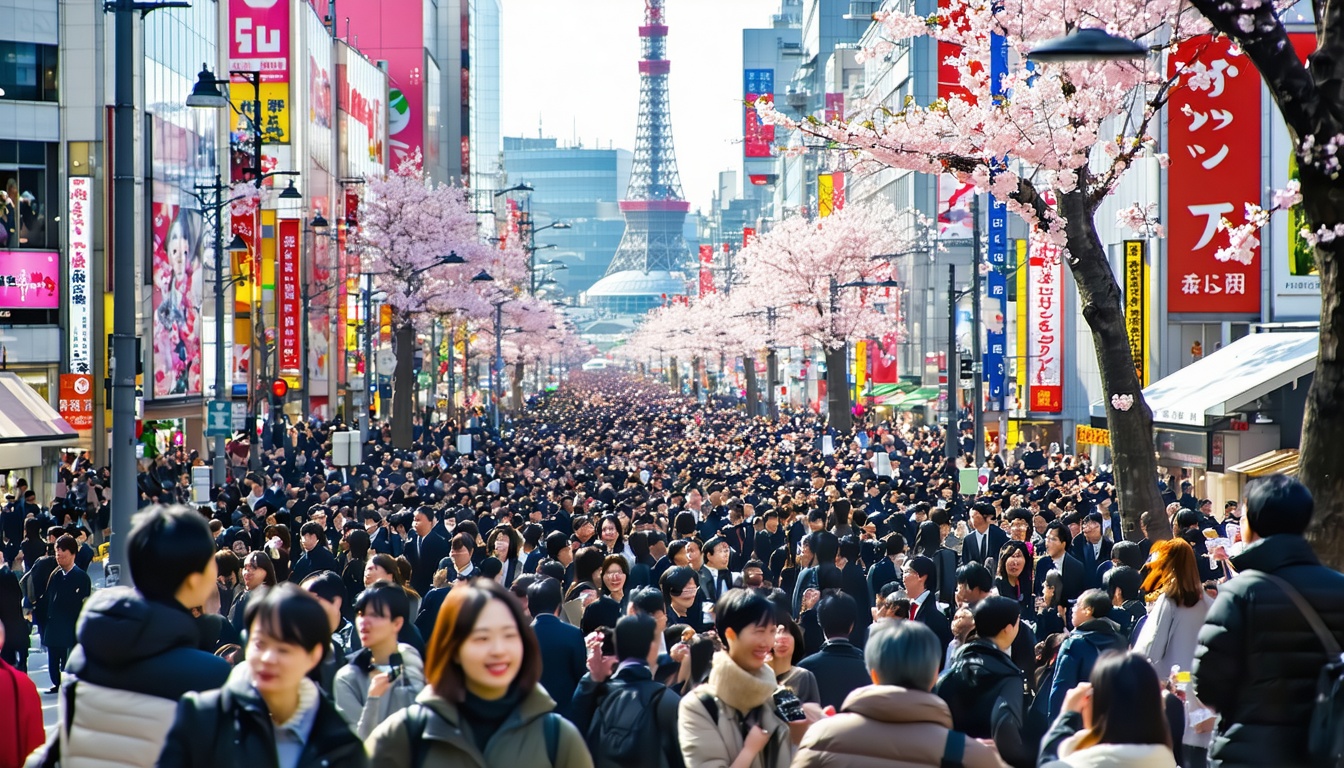 How to Embrace Tokyo Seasonal Crowds and Have Fun